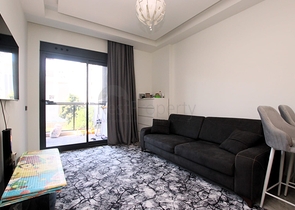 Furnished 1+1 apartment in a new complex on Cleopatra