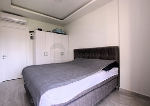 Furnished 1+1 apartment in a new complex on Cleopatra