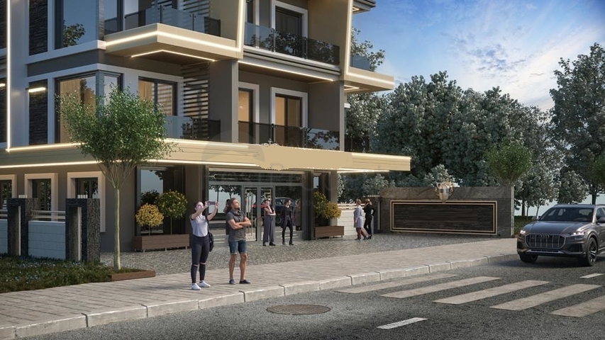 2+1 penthouse in a complex with infrastructure in the Oba area