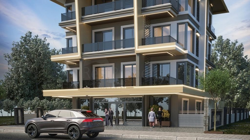 2+1 penthouse in a complex with infrastructure in the Oba area