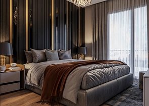 Apartments under construction in one of the resort areas of Mersin