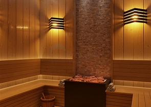 Apartments under construction in one of the resort areas of Mersin