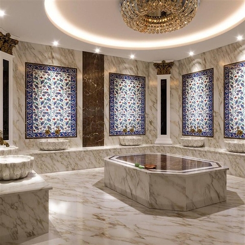 A large-scale project under construction in the Tomyuk Erdemli area