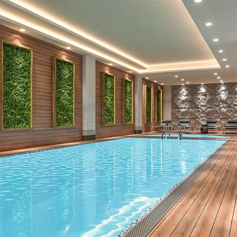 A large-scale project under construction in the Tomyuk Erdemli area