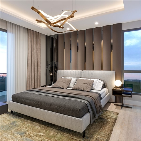 A large-scale project under construction in the Tomyuk Erdemli area