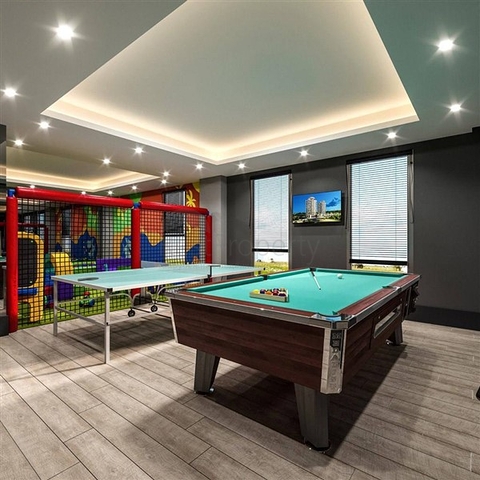 A large-scale project under construction in the Tomyuk Erdemli area