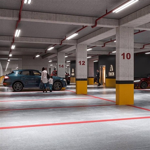 A large-scale project under construction in the Tomyuk Erdemli area