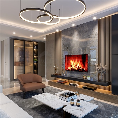 A large-scale project under construction in the Tomyuk Erdemli area