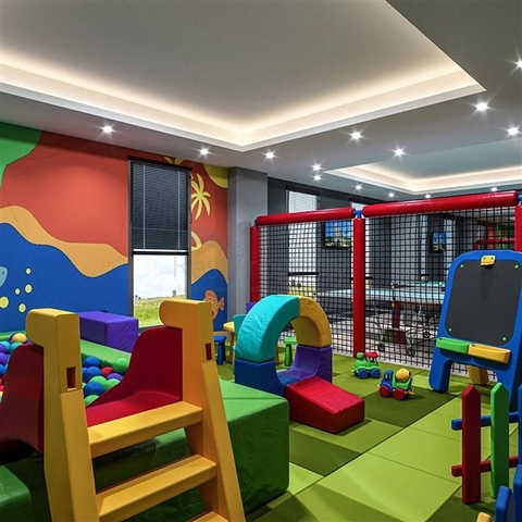 A large-scale project under construction in the Tomyuk Erdemli area