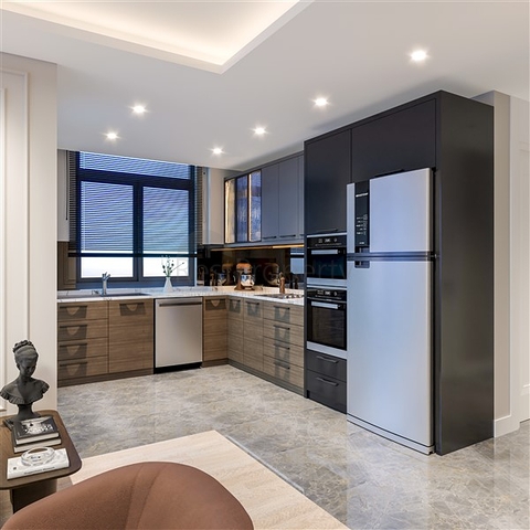 A large-scale project under construction in the Tomyuk Erdemli area