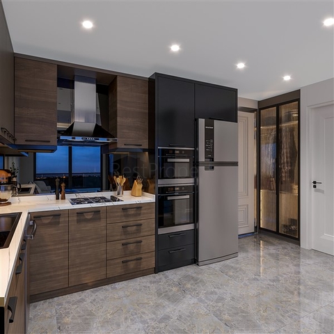 A large-scale project under construction in the Tomyuk Erdemli area