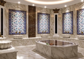 A large-scale project under construction in the Tomyuk Erdemli area