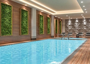 A large-scale project under construction in the Tomyuk Erdemli area