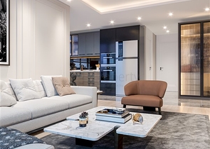 A large-scale project under construction in the Tomyuk Erdemli area