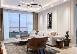 A large-scale project under construction in the Tomyuk Erdemli area