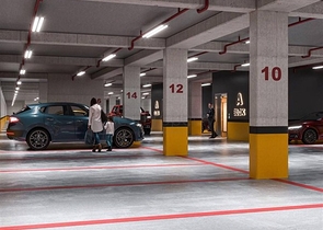 A large-scale project under construction in the Tomyuk Erdemli area