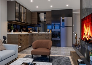 A large-scale project under construction in the Tomyuk Erdemli area