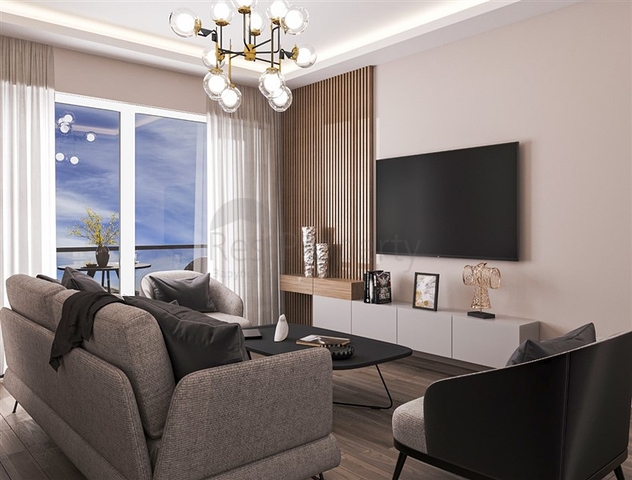 The complex is just 600 meters from the sea in Mersin