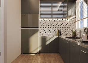 The complex is just 600 meters from the sea in Mersin