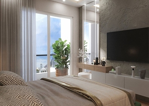 The complex is just 600 meters from the sea in Mersin