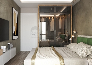 The complex is just 600 meters from the sea in Mersin