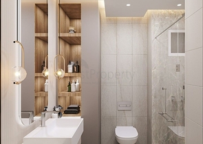 The complex is just 600 meters from the sea in Mersin