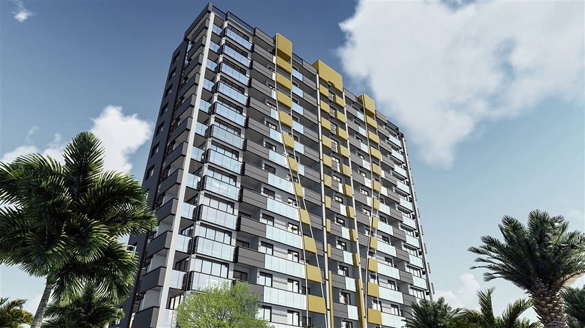 An investment project 500m from the sea in Mersin