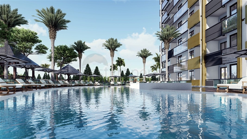 An investment project 500m from the sea in Mersin