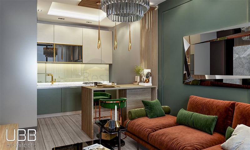 An investment project 500m from the sea in Mersin