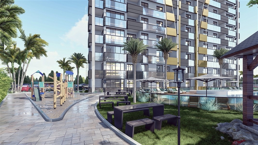 An investment project 500m from the sea in Mersin