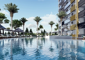 An investment project 500m from the sea in Mersin