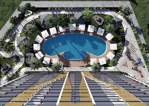 An investment project 500m from the sea in Mersin