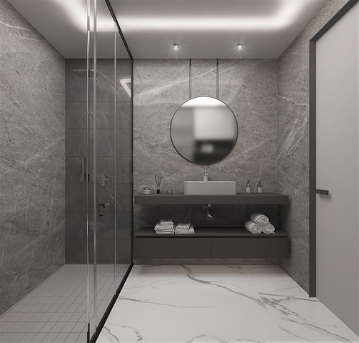 New residential complex under construction in Erdemli district