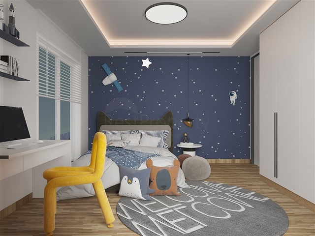 New residential complex under construction in Erdemli district