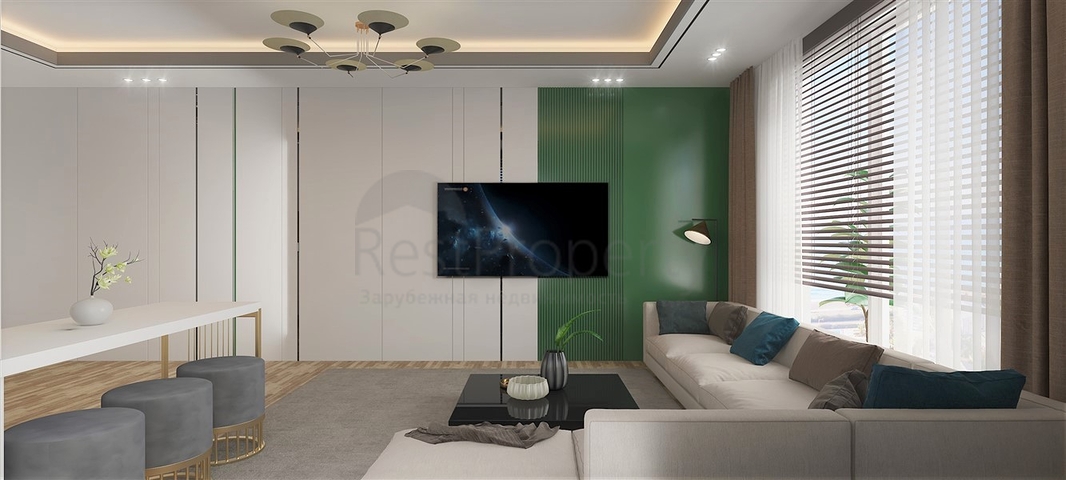 New residential complex under construction in Erdemli district