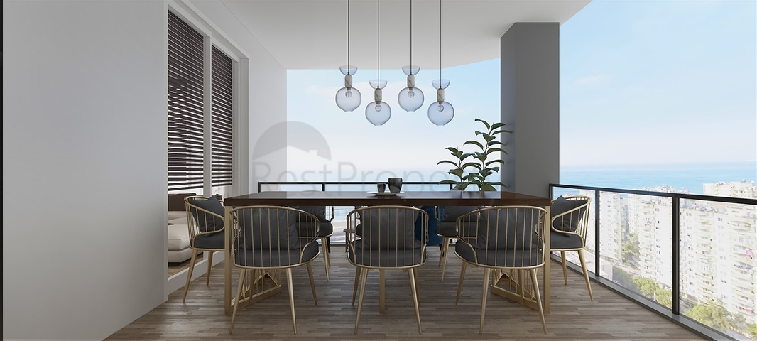 New residential complex under construction in Erdemli district