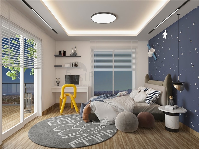 New residential complex under construction in Erdemli district