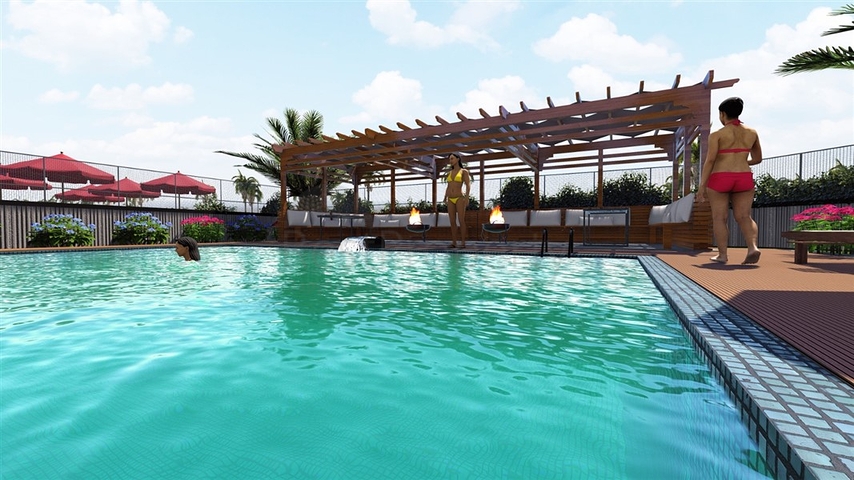 New residential complex under construction in Erdemli district