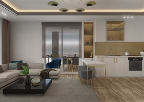 New residential complex under construction in Erdemli district