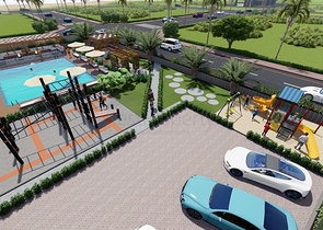 New residential complex under construction in Erdemli district