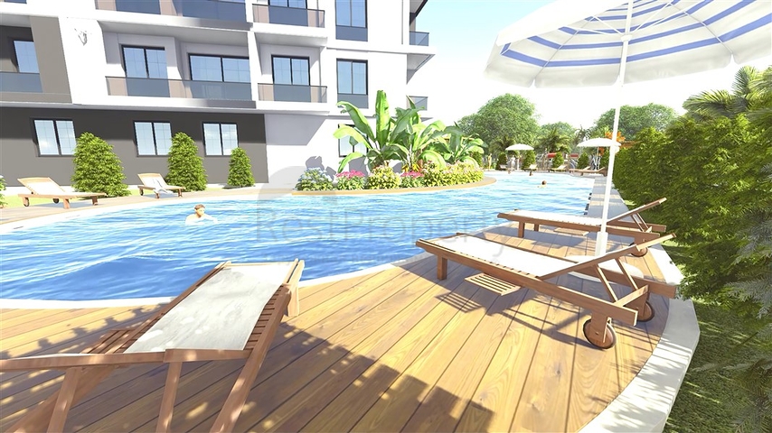 A new project from a developer in the Erdemli area