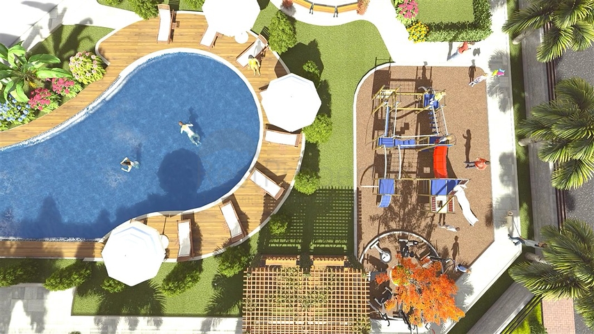 A new project from a developer in the Erdemli area