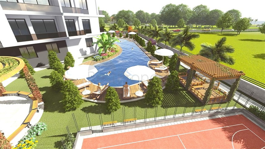 A new project from a developer in the Erdemli area