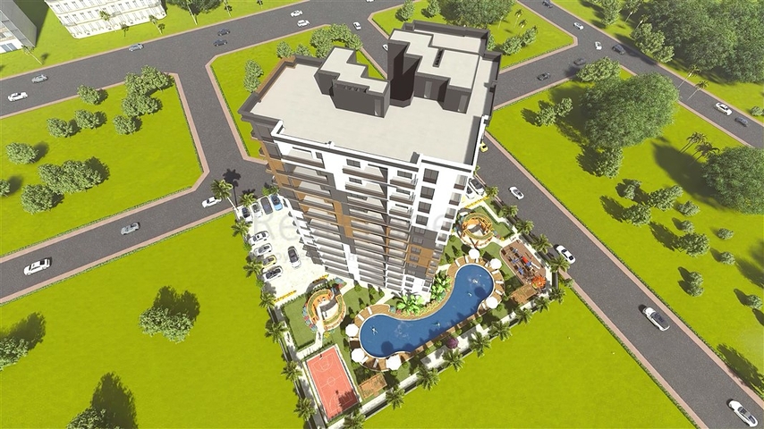 A new project from a developer in the Erdemli area