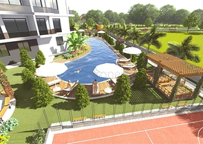 A new project from a developer in the Erdemli area