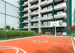  A new project under construction in the city of Mersin