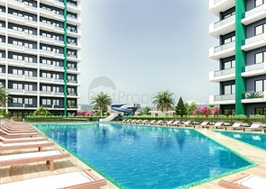  A new project under construction in the city of Mersin