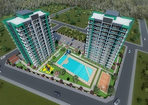  A new project under construction in the city of Mersin