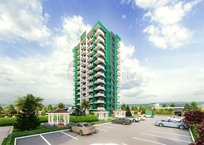  A new project under construction in the city of Mersin