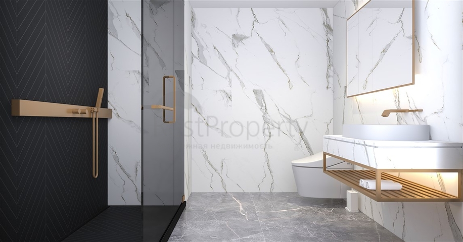 Residential complex with minimal infrastructure in Mersin